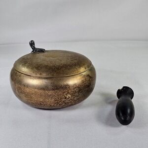 Vintage EPCA Silverplate by Poole 75 Silent Butler Crumb Catcher Lion Crest Lid
